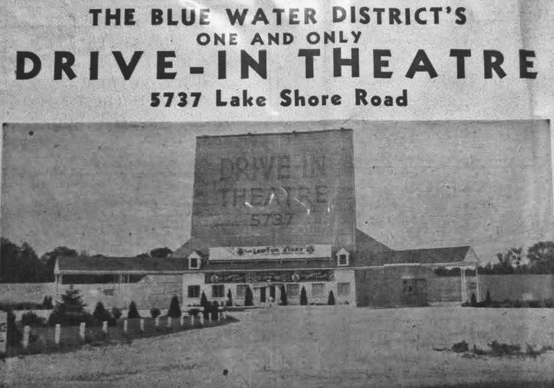 Lakeshore Drive-In Theatre - Vintage Ad